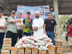 Persatuan Komunitas Melayu Aceh Klang Malaysia Bantu Banjir dan Tanah Longsor Aceh