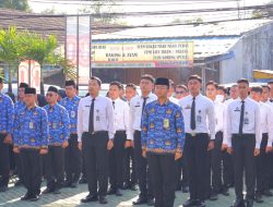 Peringati HUT KORPRI ke-54, Kantor Imigrasi Kelas I Non TPI Serang Melaksanakan Upacara