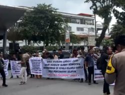 Lahan pertanian beralih fungsi jadi kebun sawit, warga Langkat demo USU