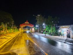 Pembangunan Trotoar dan Lampu Jalan Batas Kota Wajo–Batas Luwu Diduga Dikerjakan Asal Jadi