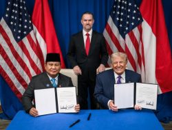 Presiden Prabowo dan Presiden Trump Teken Perjanjian Perdagangan Timbal Balik Indonesia-AS
