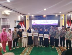 Polres Barito Utara Gelar Buka Puasa Bersama Insan Pers dan Anak Yatim Piatu