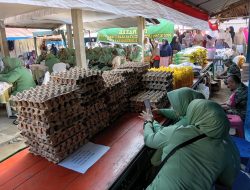 Sambut Idul Fitri Kodim 0116/Nagan Raya Gelar Bazar Murah, Masyarakat Rela Antri Sejak Pagi