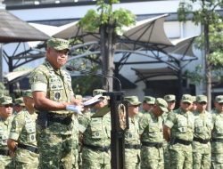Wakasad Pimpin Penerimaan Perwira Remaja TNI AD Abituren Dikmapa PK TA 2026
