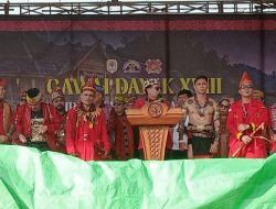 Panglima MMBB Marselinus Mian Hadiri Pembukaan Gawai Dayak XVIII Kabupaten Melawi 2026