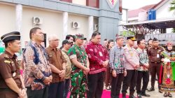 Kedatangan Kajari Baru Disambut Pejabat Pemkab Barito Utara