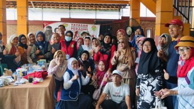 Iwapi Ranting Sukmajaya, Saung Tadzkia dan Peradmi Gelar Pemeriksaan Kesehatan Gratis 
