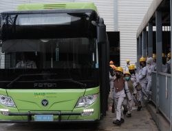 Dukung Percepatan Elektrifikasi, IMIP Operasikan Bus Listrik untuk Karyawan
