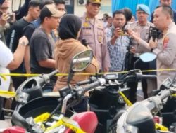 Gudang Penampungan Motor Curian Digerebek Polisi, 136 unit diangkut