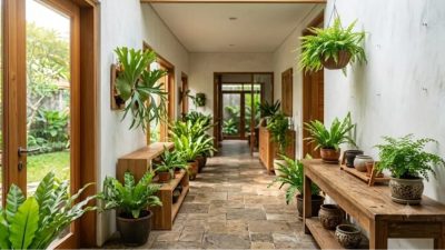 Ini 8 inspirasi kebun pakis hias untuk lorong rumah, hadirkan nuansa alami