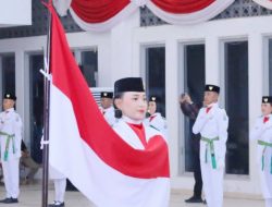 Bupati OKU Selatan Kukuhkan Paskibraka Tingkat Kabupaten Tahun 2026