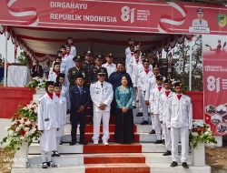 Upacara HUT RI Ke-81 di Desa Bukit Sawit Berlangsung Khidmat