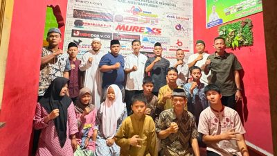 Satu Doa, Satu Keluarga: PWRI Muba dan Anak-Anak Panti Saling Merangkul di Malam Suci