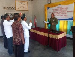 Lantik Kades PAW Lewopao, Bupati Anton Doni Batal Hadir