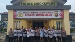 PGRI Audiensi Dengan Kapolres Singkawang