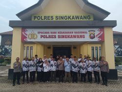PGRI Audiensi Dengan Kapolres Singkawang