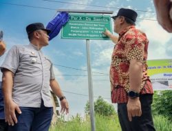 Bupati Deli Serdang resmikan 18,4 km jalan di Percut Sei Tuan