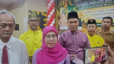 Tundang Sari di Singkawang Menarik Perhatian Balai Bahasa Provinsi Kalbar