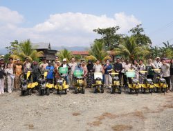 Pemberdayaan Petani. IMIP Salurkan Bantuan Sarpras ke Poktan Binaan Baru