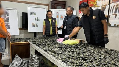 Sofa Dimodifikasi Jadi Tempat Sabu & Ekstasi, Gudang Olahan Pinang di Deliserdang Digerebek